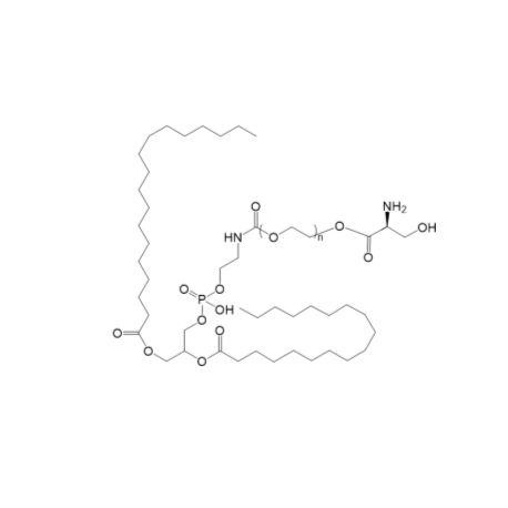 L-serine-PEG-DSPE DSPE-PEG-L-Ser L-Ser-PEG-DSPE L-丝氨酸-聚乙二醇-磷脂