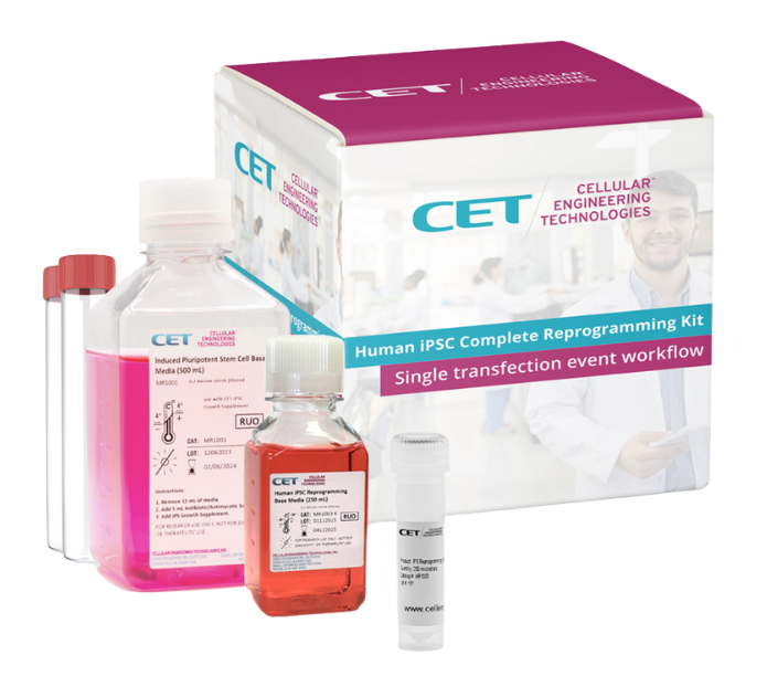 曼博生物代理CET-iPSC完全重编程试剂盒