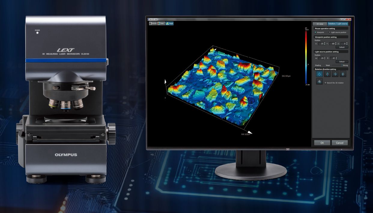 OLS5100 3D测量激光显微镜：以纳米精度赋能半导体光刻制程革新