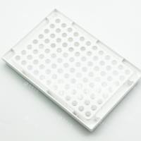 上海晶安发光专用白色透明底96孔细胞培养板/发光检测全白酶标板