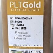 PLTGOLD500GMP 人血小板裂解液(GMP级）Mill Creek/BI/Sartorius