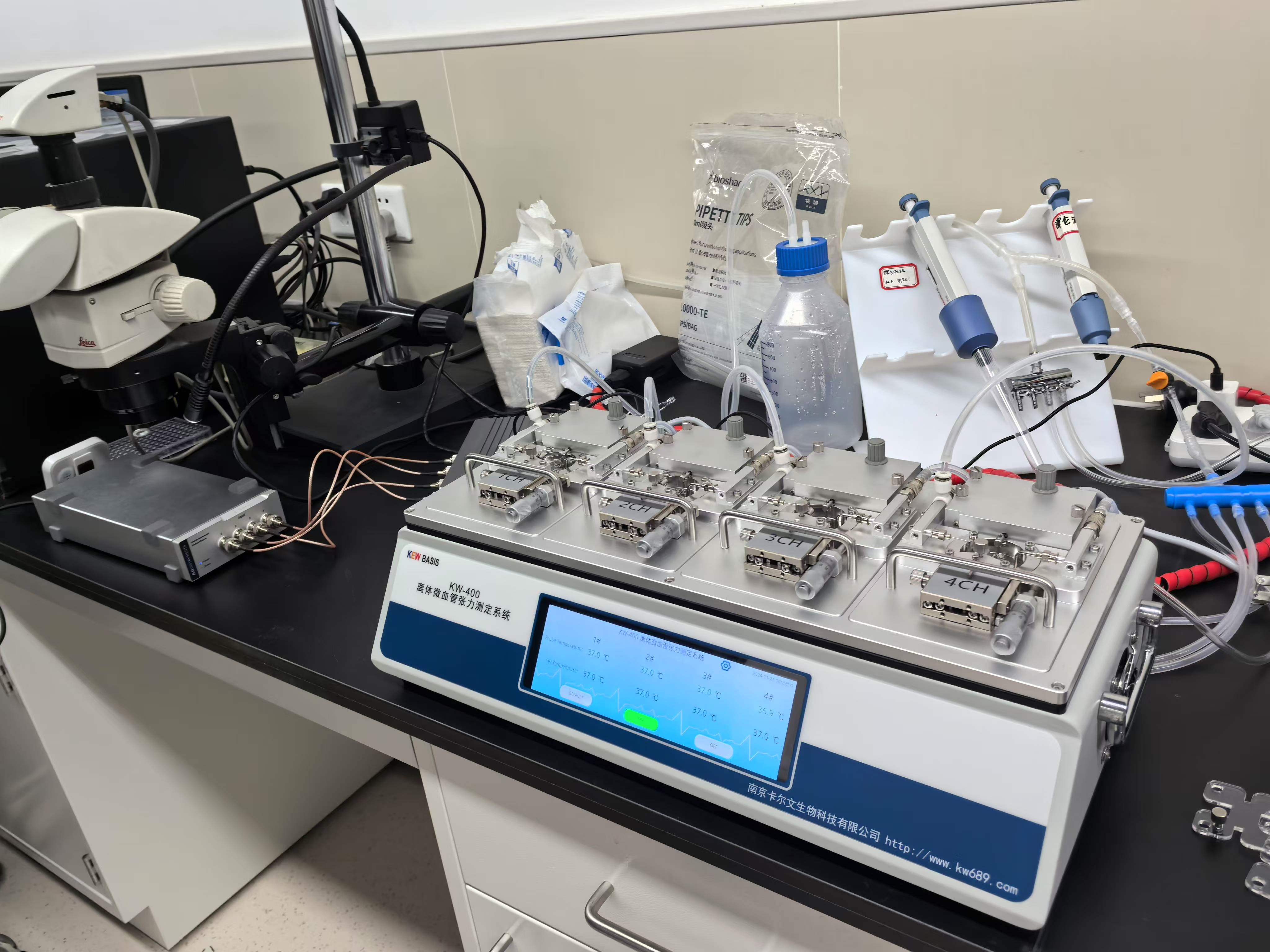  KW-400离体微血管张力测定系统（配套powerlab系统）