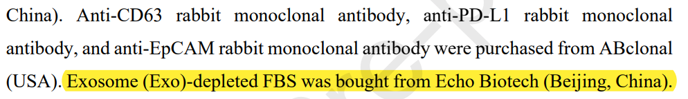ExoCCM®无外泌体血清---细胞上清外泌体专用血清