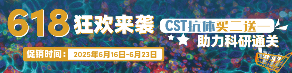 618狂欢来袭，CST抗体买二送一，助力科研通关