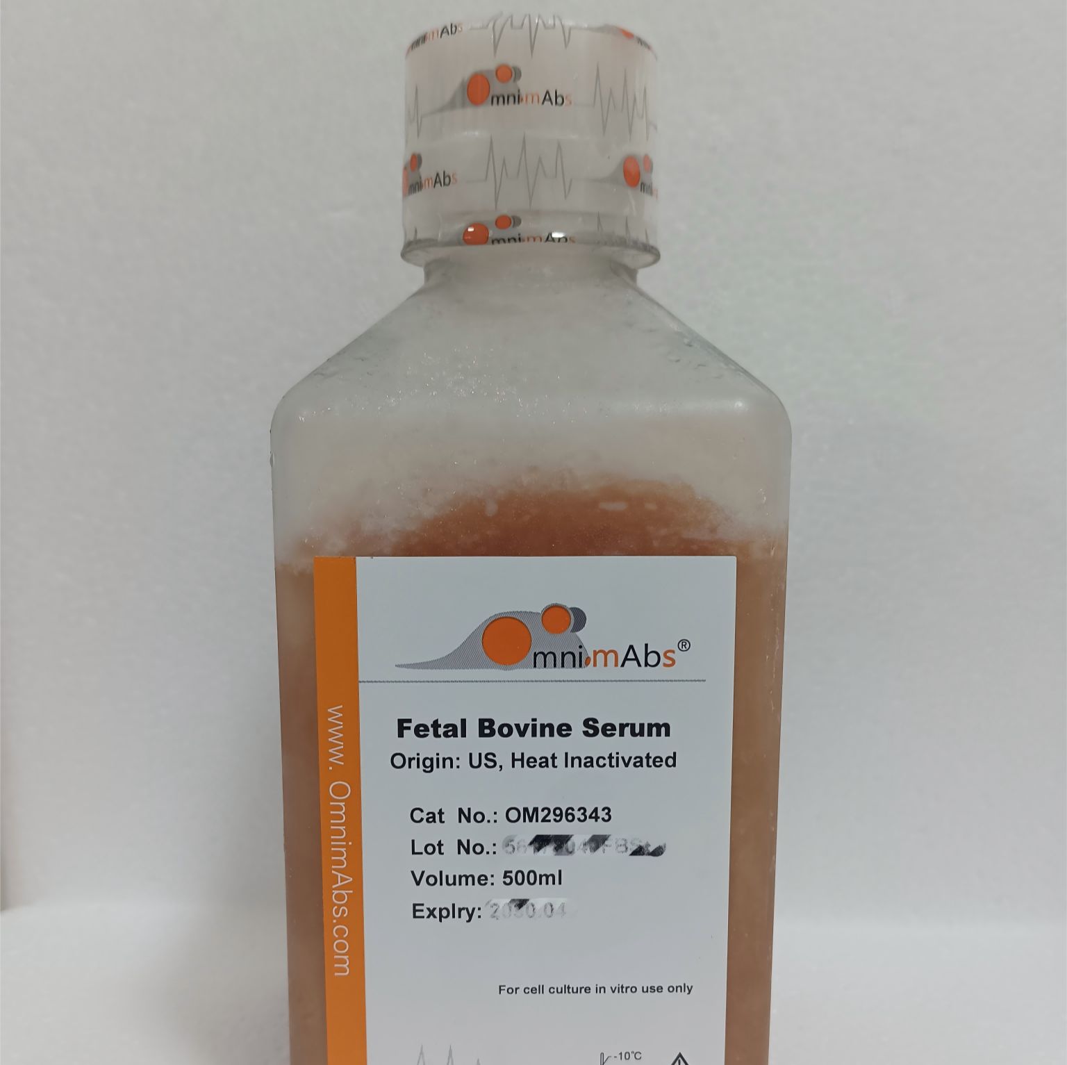 Omnimabs胎牛血清(FBS)，美国原产，热灭活