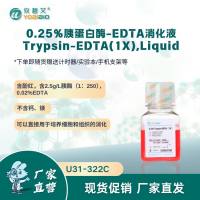 0.25%胰蛋白酶-EDTA消化液Trypsin-EDTA(1X),Liquid