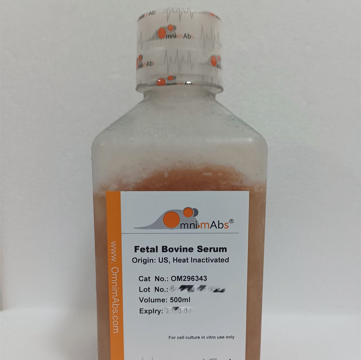 Omnimabs胎牛血清(FBS),新西兰来源,热灭活