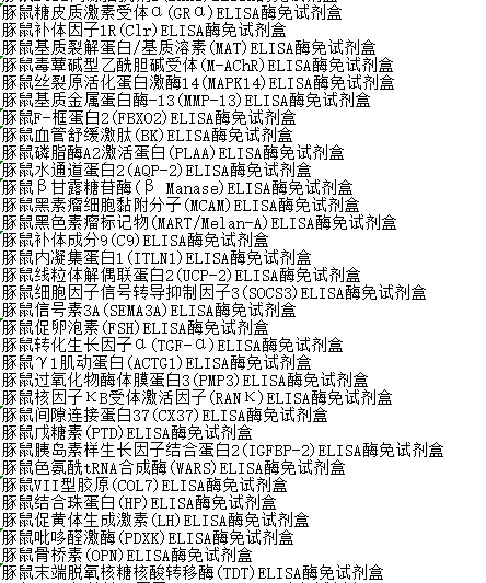 豚鼠纤溶酶原激活物抑制因子1(PAI1)酶联免疫ELISA试