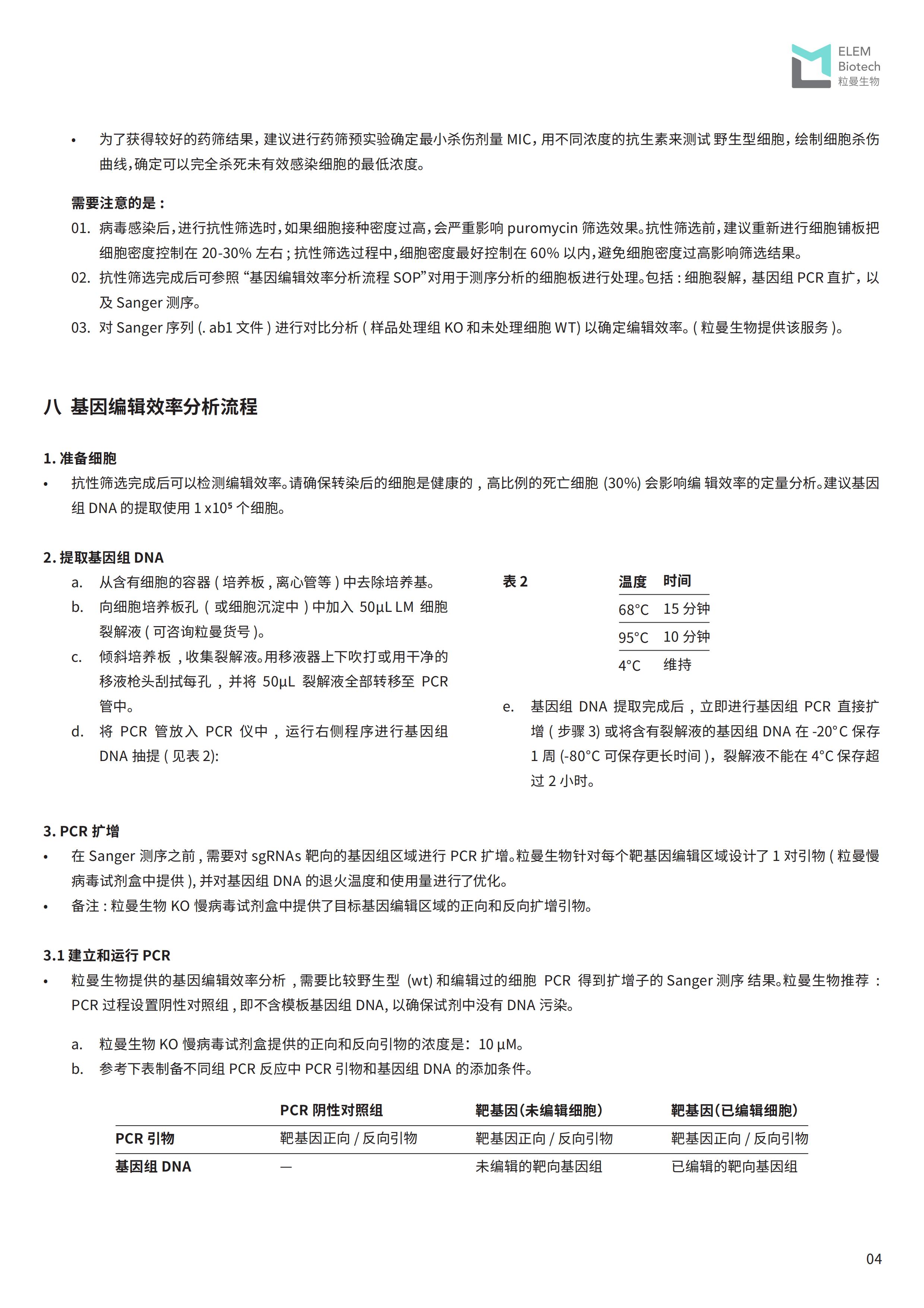 粒曼 CRISPR KO“三合一“ 慢病毒试剂盒说明书_图片版_03.jpg