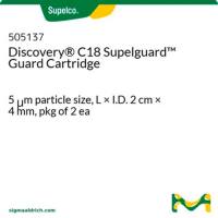 505137默克高效液相色谱柱Supelco Discovery C18 5µm 2cm×4mm