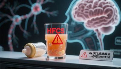 甜蜜陷阱！研究实锤：生命早期高果糖，或致大脑发育受损、焦虑风险增加