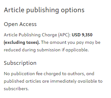 潜力极强的Cell新子刊！国人友好，还无版面费