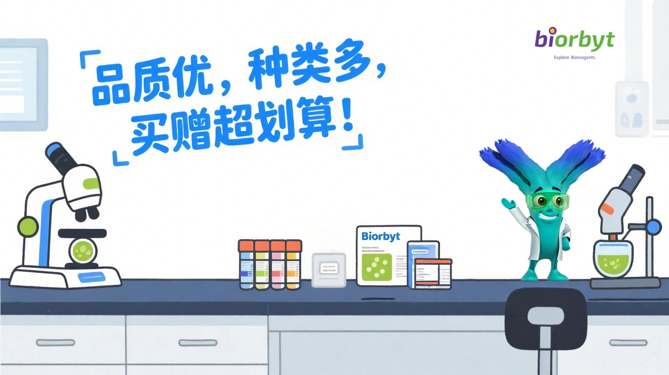 科研预算吃紧？Biorbyt助您：买一得二，抗体、Elisa试剂盒免费拿！