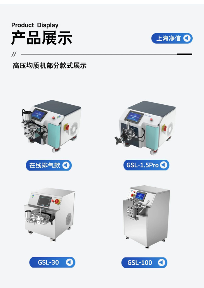 处理不同样品时不知道怎么选高压均质机?这篇看完保懂!
