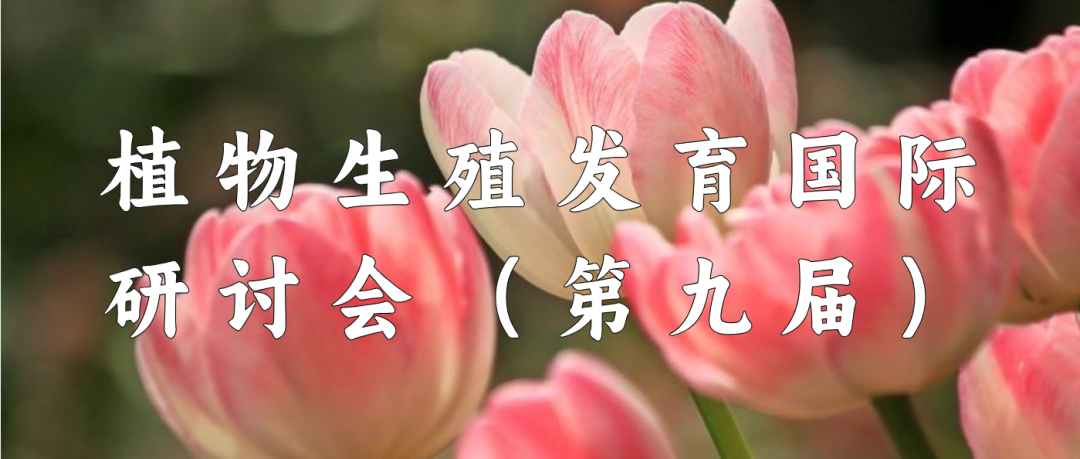 重磅会议 | 仁科生物诚邀您参加第九届植物生殖发育国际研讨会