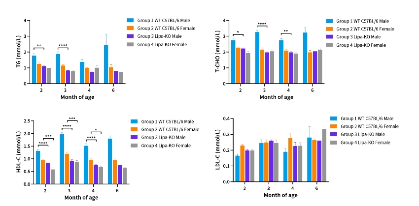 实鼠罕见 | 溶酶体酸性脂肪酶缺乏症（LAL-D）小鼠模型