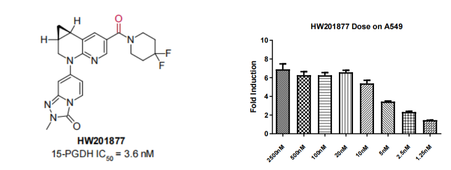 新型15-PGDH抑制剂HW201877，开启肠道组织修复再生新篇章！