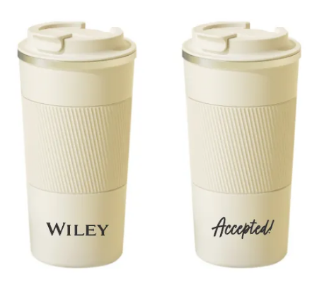 Wiley邀您分享“科研生涯第一篇”发表经历,赠定制保温杯!