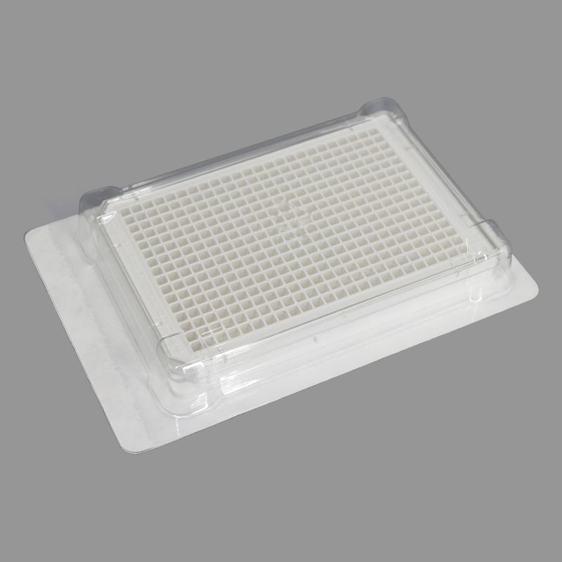 BeyoGold™ Plus超低吸附白色透明底384孔板(平底带盖, 独立包装)