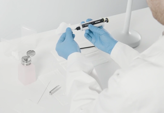 A close-up of a doctor holding a syringe

AI-generated content may be incorrect.