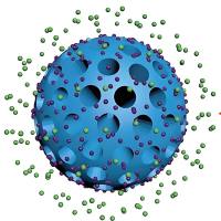 多孔聚多巴胺纳米颗粒包载光敏剂亚甲蓝 MPDA@MB