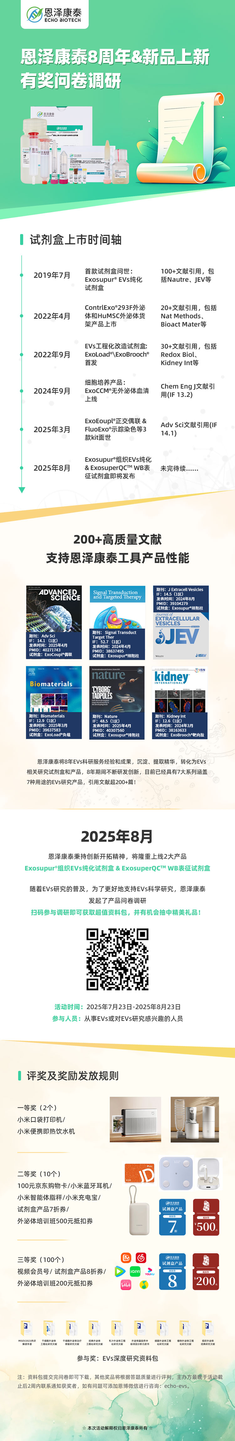 恩泽康泰8周年&新品上新有奖问卷调研调研报告