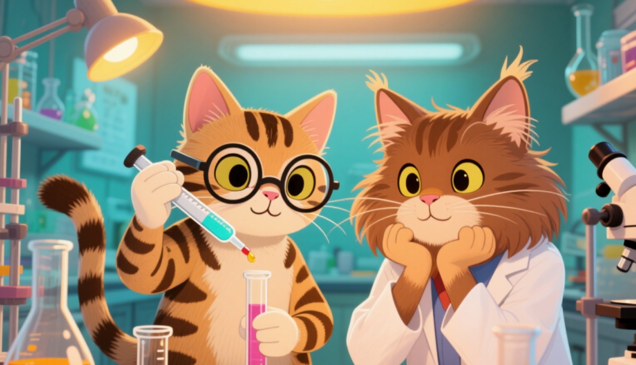 实验室新晋顶流：中华田园猫VS缅因猫，猫界双雄的肝细胞如何玩转科研江湖？