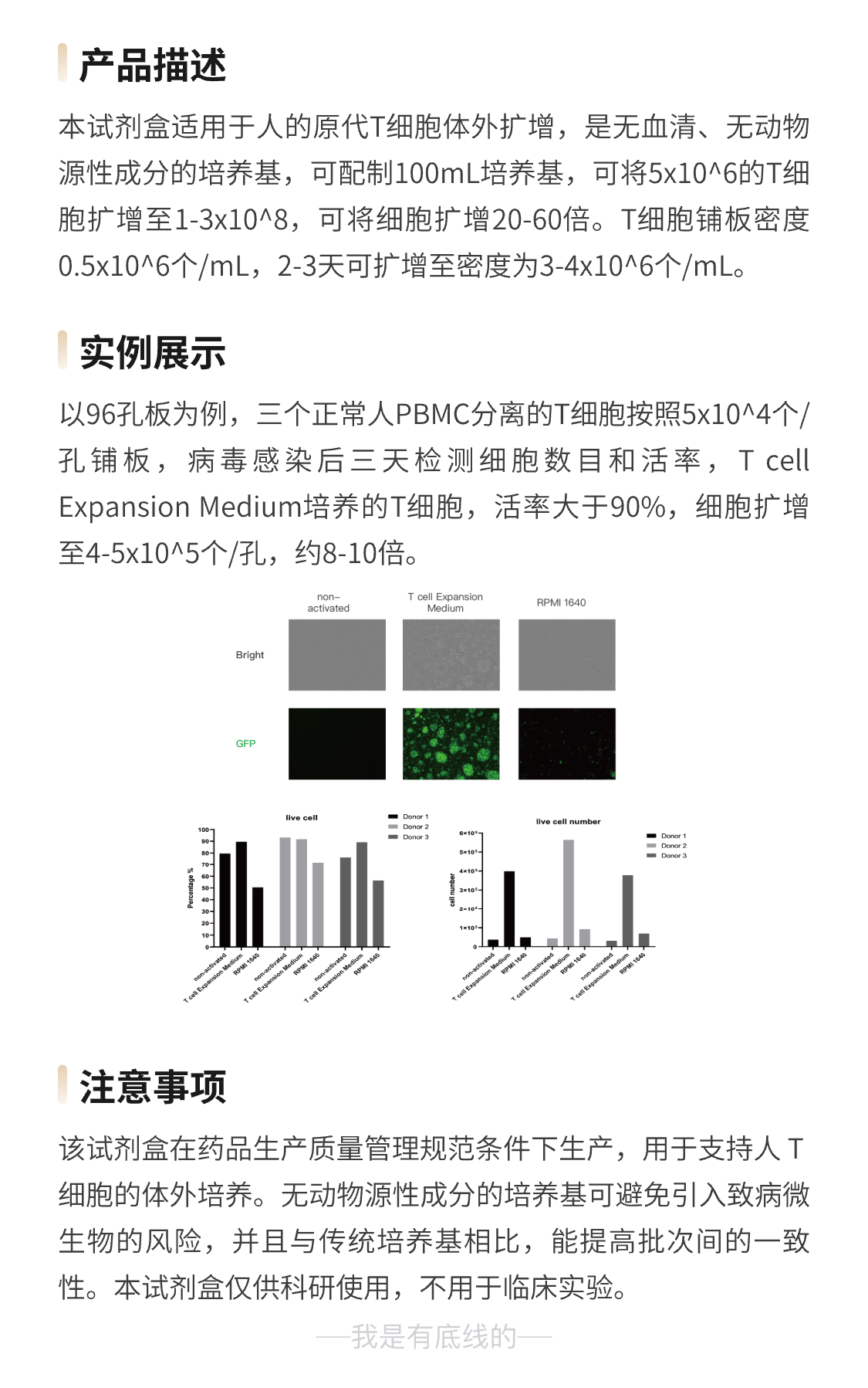 EASY-T细胞扩增试剂盒