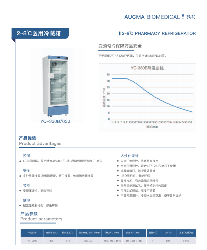 青岛澳柯玛(AUCMA)生物医疗产品样册-2025新产品目录