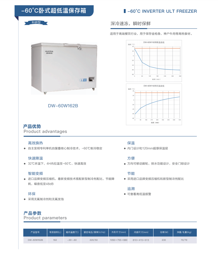 青岛澳柯玛(AUCMA)生物医疗产品样册-2025新产品目录