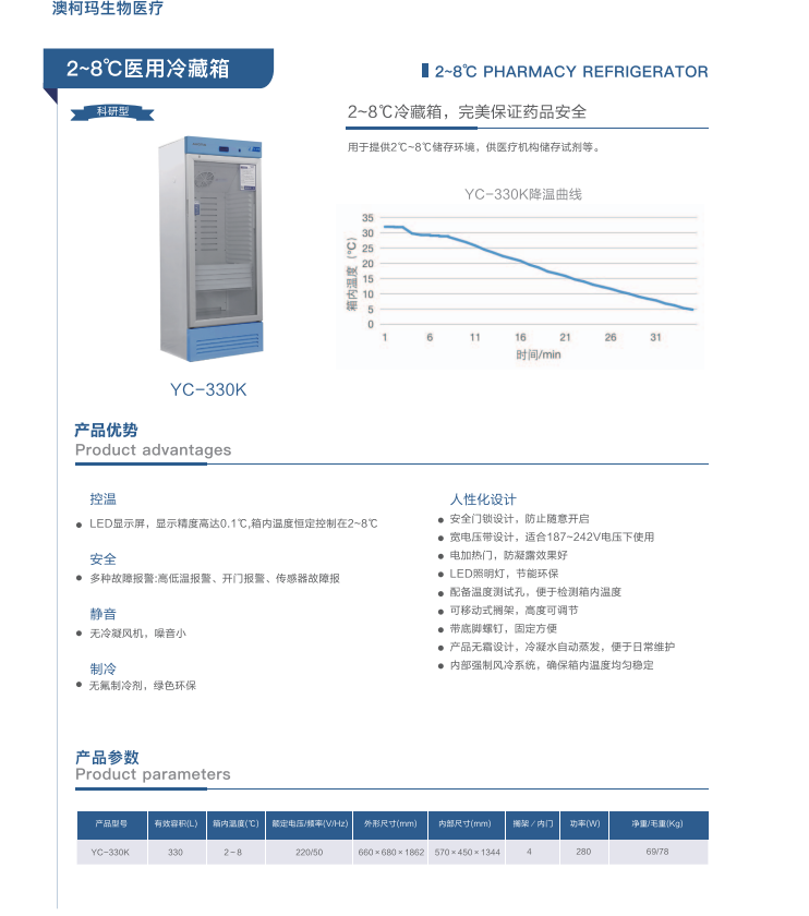 青岛澳柯玛(AUCMA)生物医疗产品样册-2025新产品目录