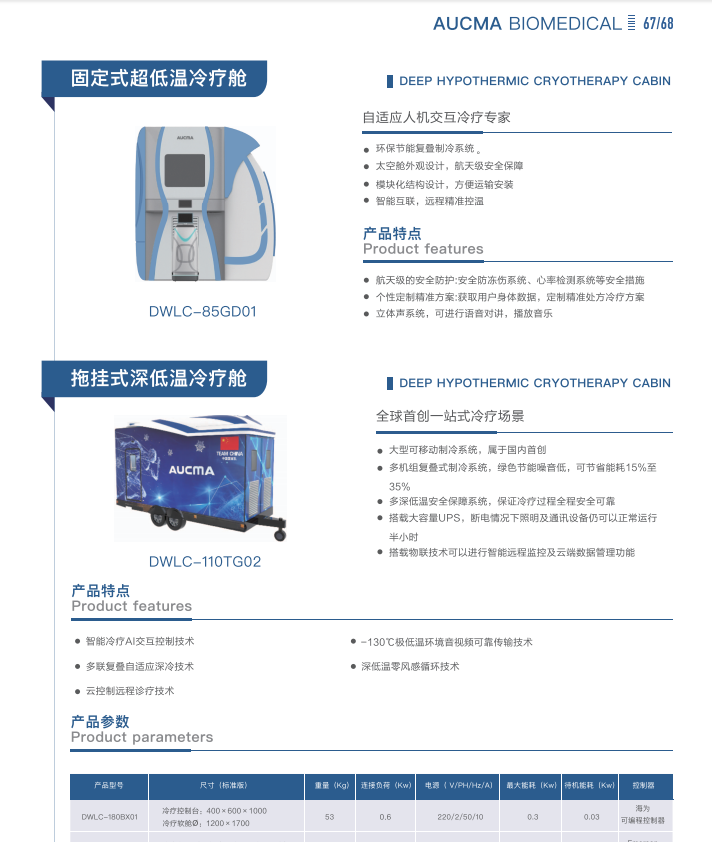 青岛澳柯玛(AUCMA)生物医疗产品样册-2025新产品目录