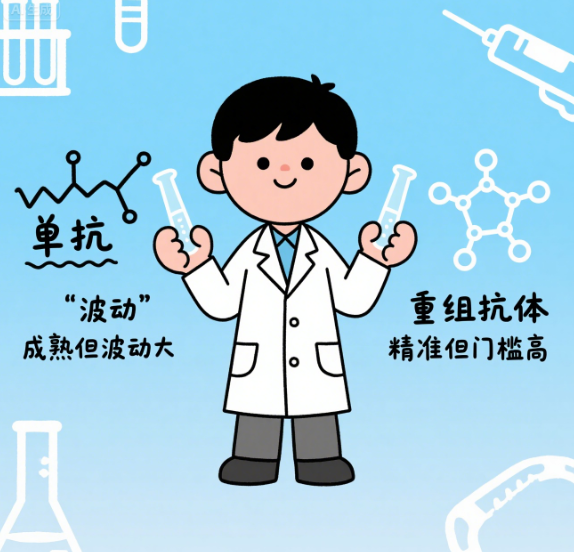 重组抗体 vs 单克隆抗体：5大维度抉择