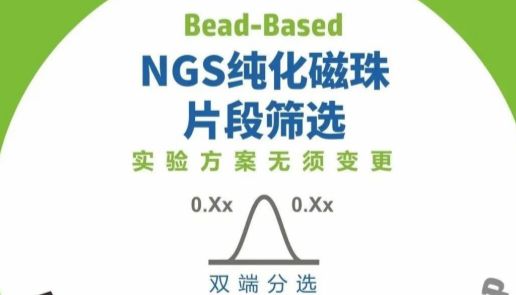 真正不改参数、无痛替换｜建库片段筛选Mag-Bind TotalPure NGS磁珠来助力