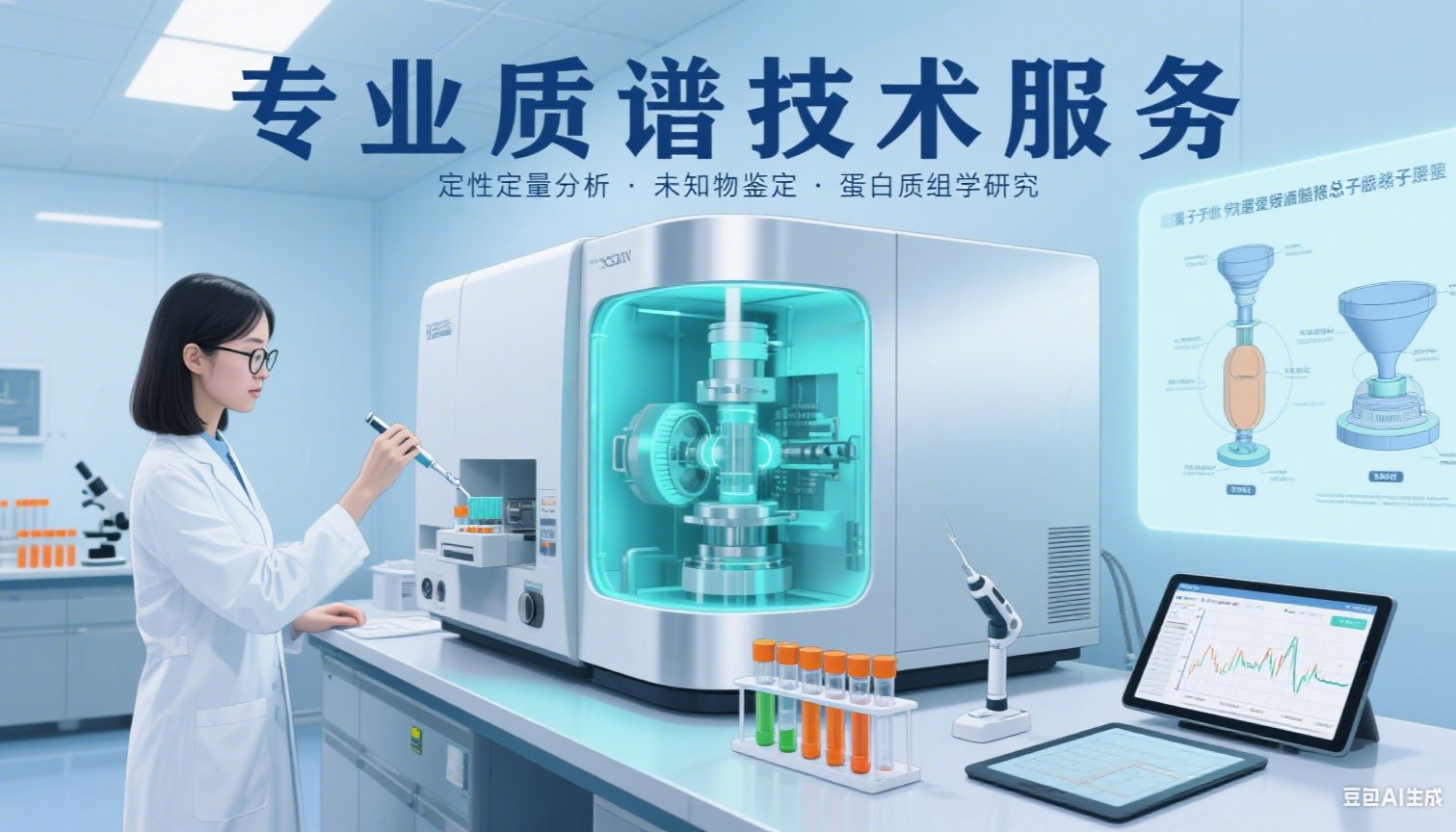 蛋白研究效率低？一站式蛋白质质谱服务，帮你快速突破实验瓶颈