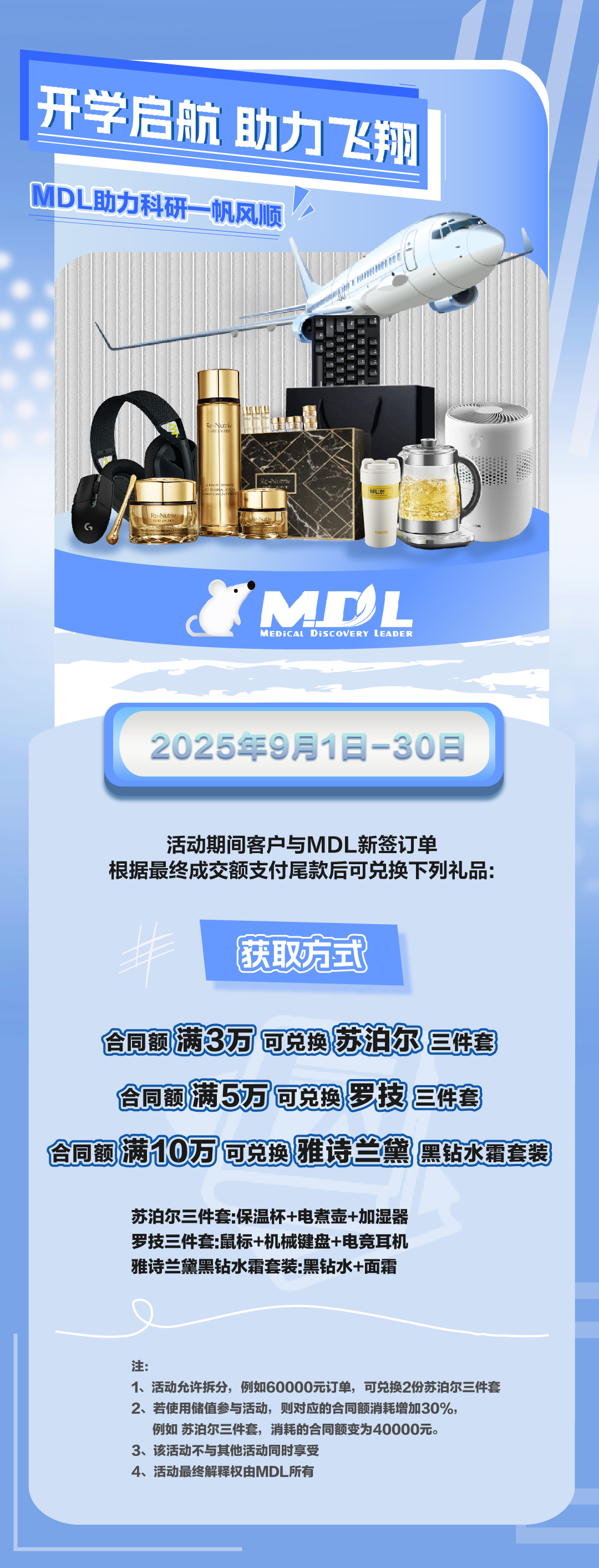 开学实验加Buff,科研优惠卷到底!