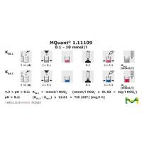 1.11109.0001默克碱度测试盒MQuant实验室水质分析试剂Supelco
