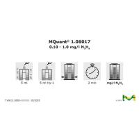 1.08017.0001默克|联氨测试盒0.10-1.0mg/L实验室水质分析仪试剂