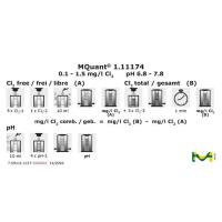 1.11174.0001默克200碱度测试盒0-500mg/L实验室水质分析试剂耗材