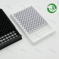 上海晶安生物可拆卸8孔条白色边框框酶标板/白色8孔酶标条