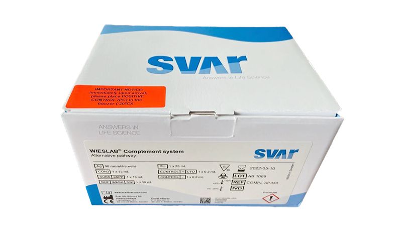 Svar补体功能活性检测试剂盒（旁路途径） Complement system Alternative Pathway WIESLAB® Cat#COMPLAP330