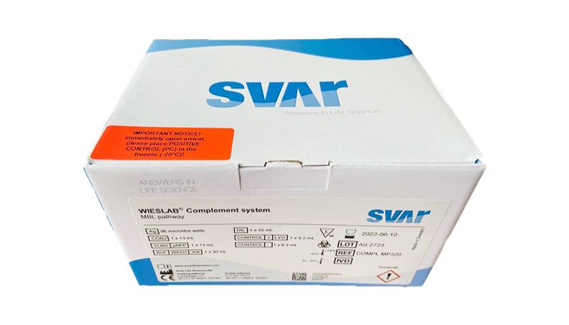 Svar补体功能活性检测试剂盒（凝集素/MBL途径） Complement system MBL pathway WIESLAB® Cat#COMPLMP320