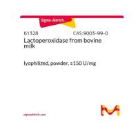 乳过氧化物酶 来源于牛奶
