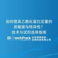 如何提高乙酰化蛋白定量的灵敏度与特异性？技术与试剂选择指南