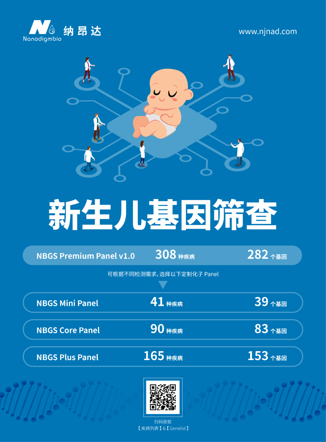 新生儿基因筛查，把好人生健康“第一关”
