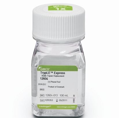 TrypLE™ Express 酶 (1X)，无酚红，12604039