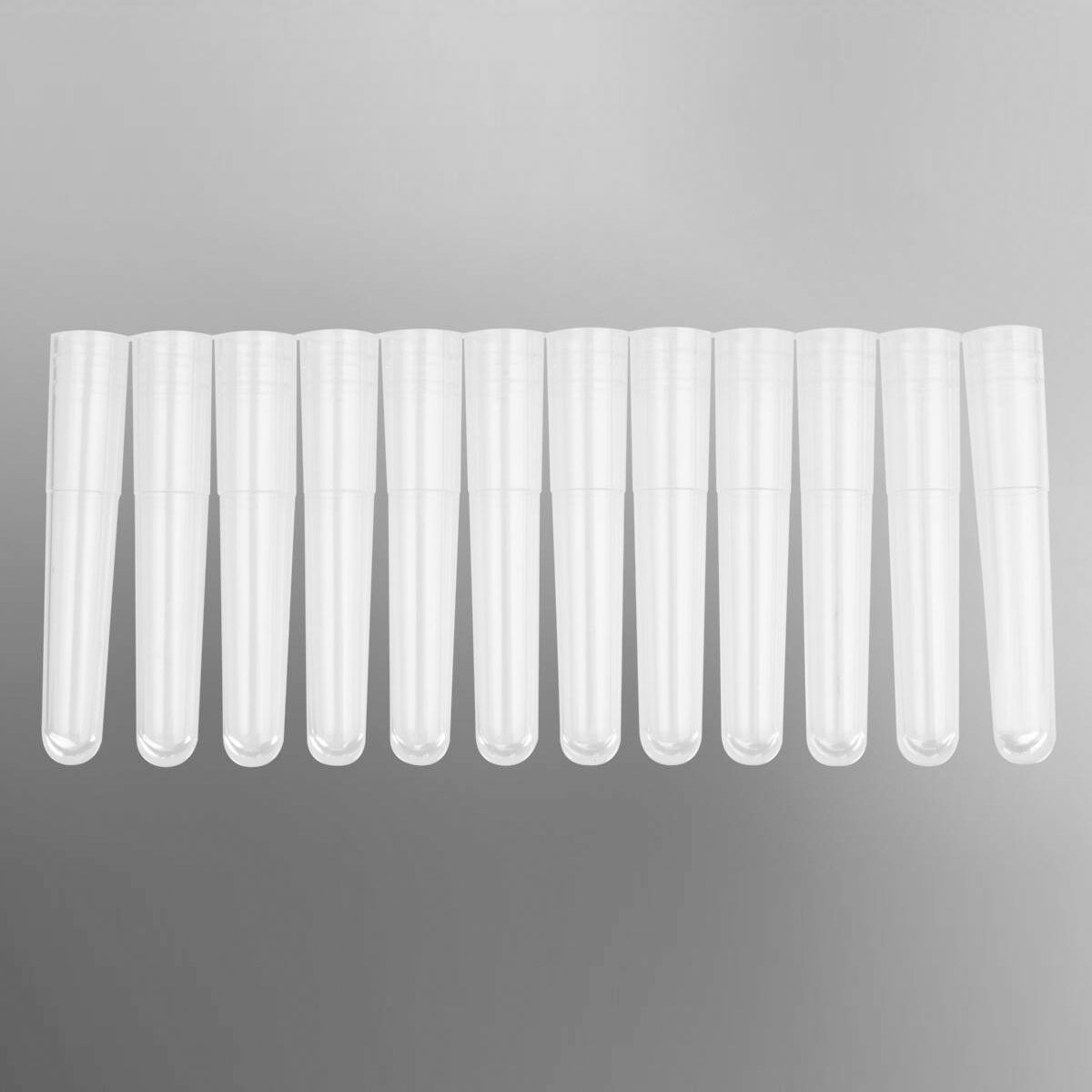 1.1ml无色迷你试管,十二排管 MTS-11-12-C 