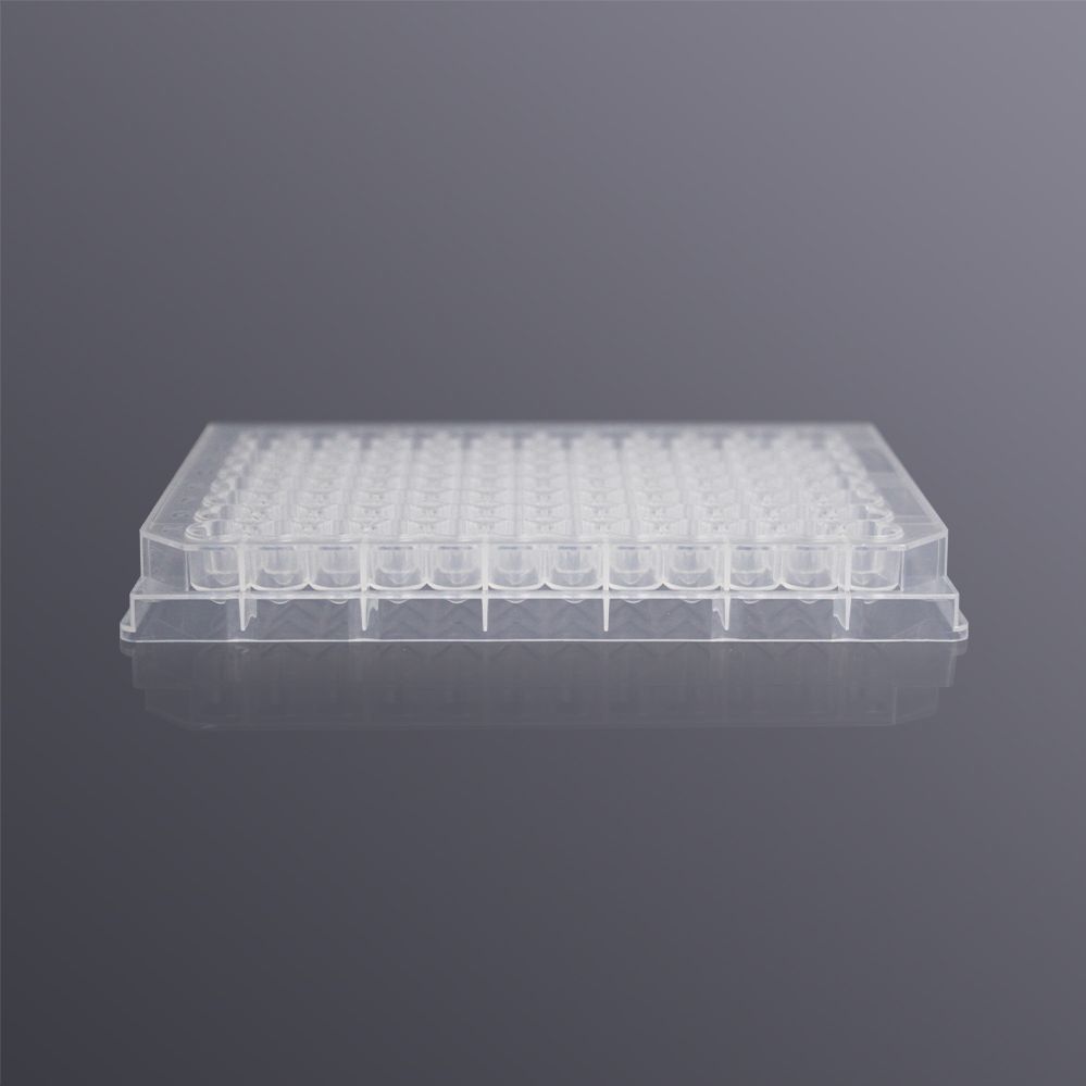 圆孔锥型底96孔透明深孔板