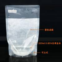 含225ml 0.85%生理盐水均质袋（可立式 带整张滤膜）