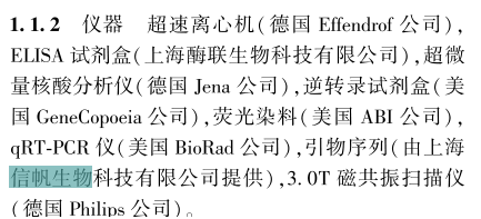 信帆生物：祝贺武汉市普仁医院订购我司试剂文章发表成功